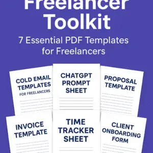 Ultimate Freelancer Toolkit – 7 Essential PDF Templates for Freelancers